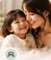 家庭健康分類形象示意，非實際商品或醫療建議